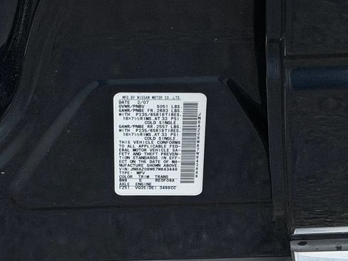 Used 2007 Nissan Murano SL w/ Touring Pkg image 26