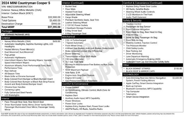 Used 2024 MINI Cooper Countryman S FWD image 32