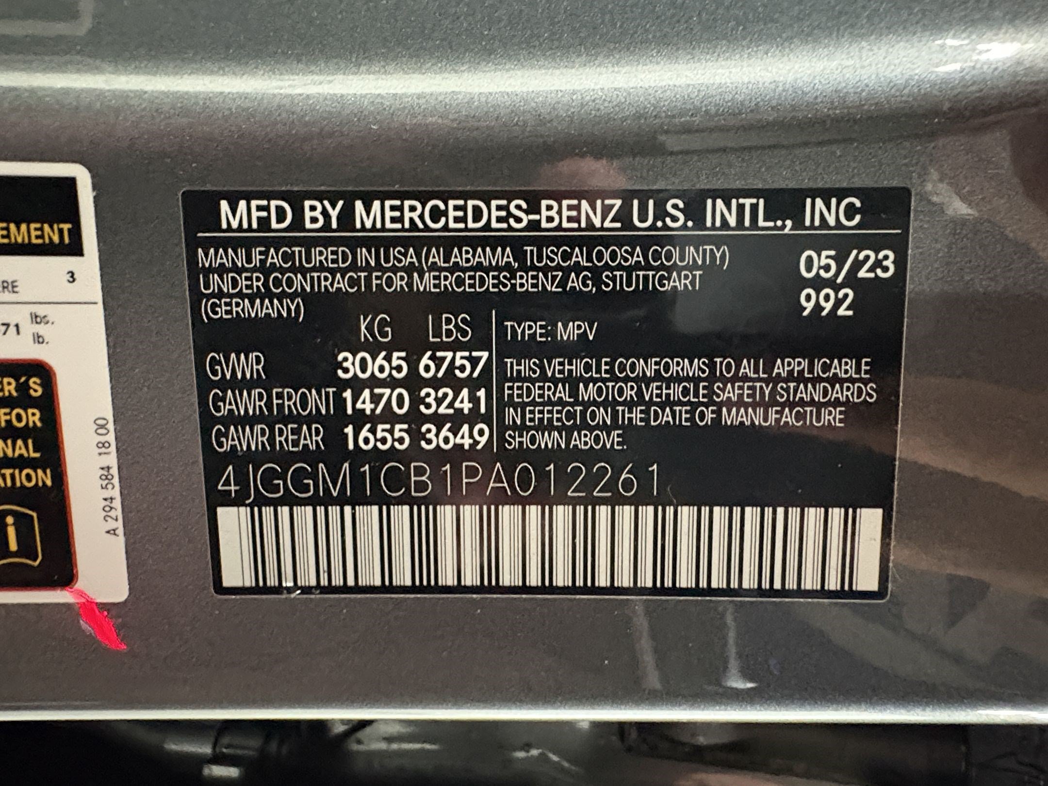 Certified 2023 Mercedes-Benz EQE 350+ 4MATIC SUV image 24
