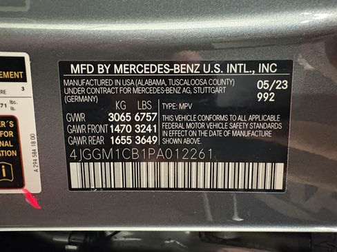 Certified 2023 Mercedes-Benz EQE 350+ 4MATIC SUV image 24