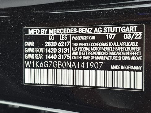Certified 2022 Mercedes-Benz S 580 4MATIC Sedan image 35