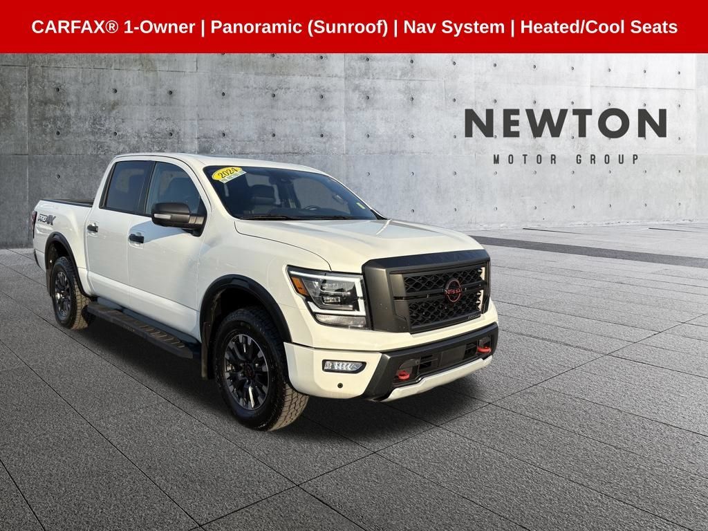 Used 2024 Nissan Titan PRO-4X w/ Pro-4x Convenience Package AWD/4WD image 1