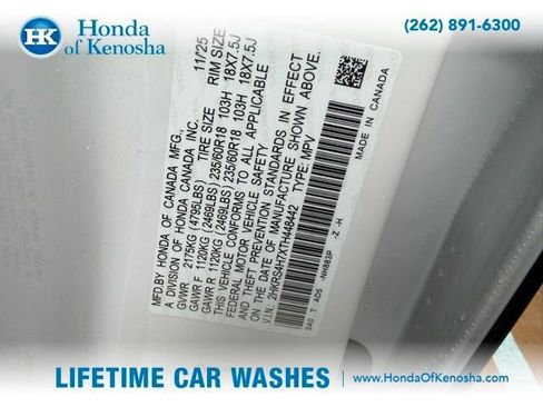 Used 2026 Honda CR-V EX-L image 4