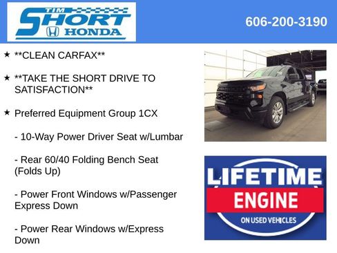 Used 2023 Chevrolet Silverado 1500 Custom image 4