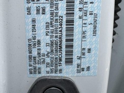 Used 2024 Ford Escape ST-Line w/ Tech Pack #1 AWD/4WD image 25