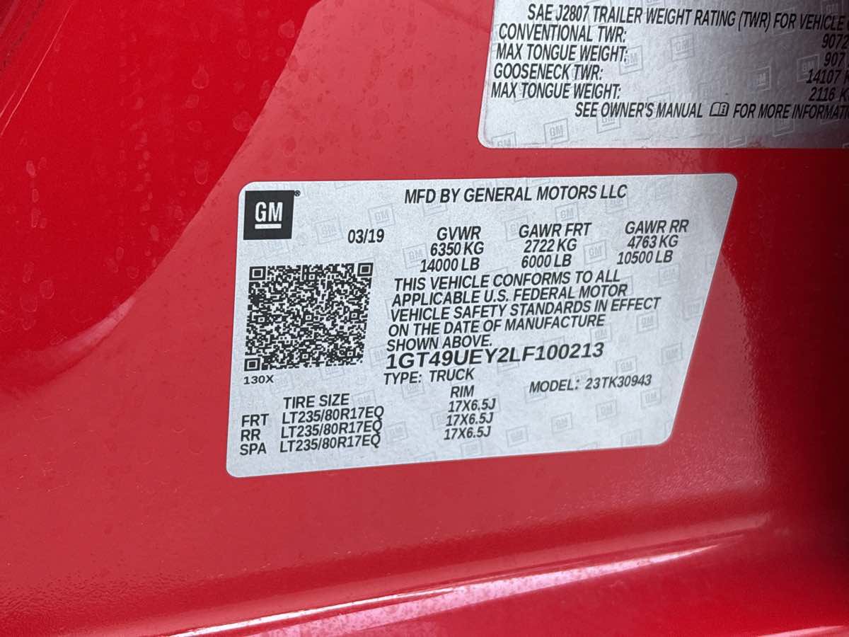 Used 2020 GMC Sierra 3500 SLT w/ Gooseneck/5TH Wheel Package AWD/4WD image 21