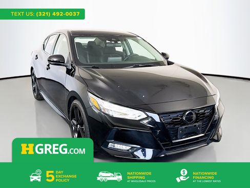 Used 2023 Nissan Sentra SR w/ Midnight Edition Package FWD image 1