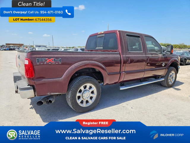 Used 2011 Ford F250 Lariat w/ Lariat Interior Pkg AWD/4WD image 4
