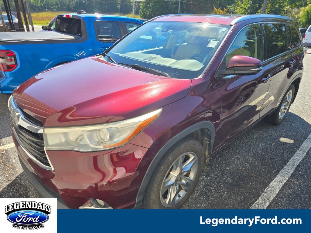 Used 2014 Toyota Highlander Limited Platinum AWD/4WD image 1