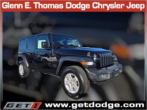 Used 2022 Jeep Wrangler Unlimited Sport image 1
