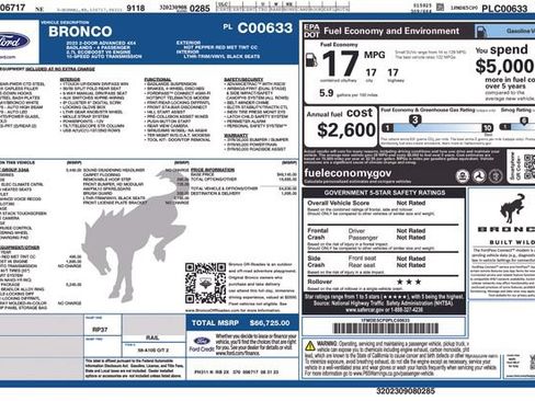 Used 2023 Ford Bronco Badlands AWD/4WD image 17