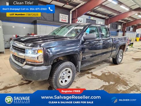 Used 2017 Chevrolet Silverado 1500 W/T AWD/4WD image 1