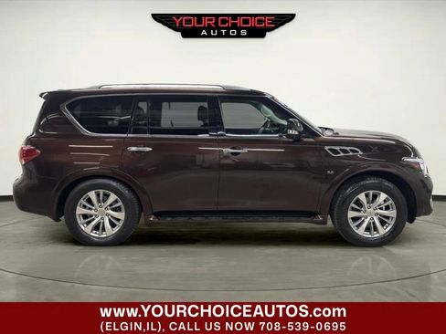 Used 2017 INFINITI QX80 4WD w/ Driver Assistance Package image 9
