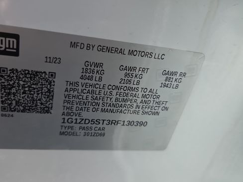 Used 2024 Chevrolet Malibu LT FWD image 16