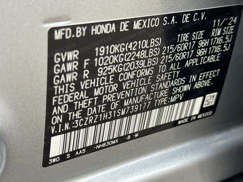 Used 2025 Honda HR-V LX image 26