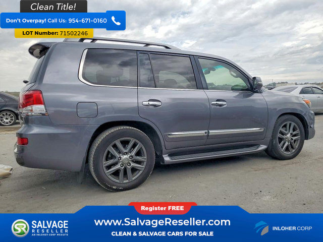 Used 2013 Lexus LX 570 4WD w/ Luxury Pkg image 4