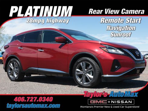 Used 2020 Nissan Murano Platinum AWD/4WD image 1