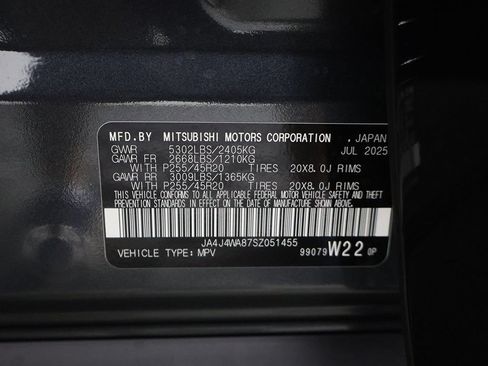 Used 2025 Mitsubishi Outlander SEL AWD/4WD image 57