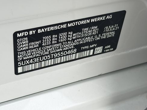 New 2026 BMW X5 xDrive50e w/ M Sport Package AWD/4WD image 43