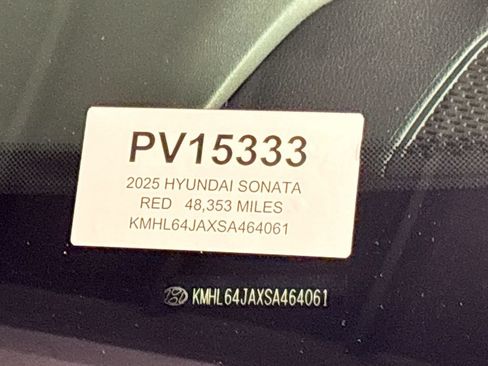 Used 2025 Hyundai Sonata SEL FWD image 24