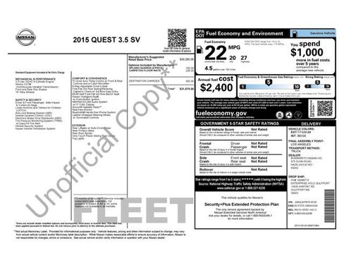 Used 2015 Nissan Quest SV image 6