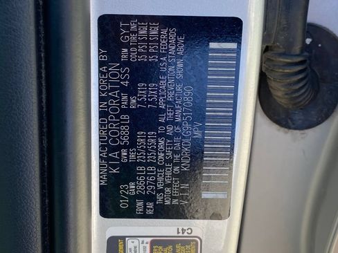 Used 2023 Kia Sorento SX Prestige w/ Panoramic Sunroof Package AWD/4WD image 34