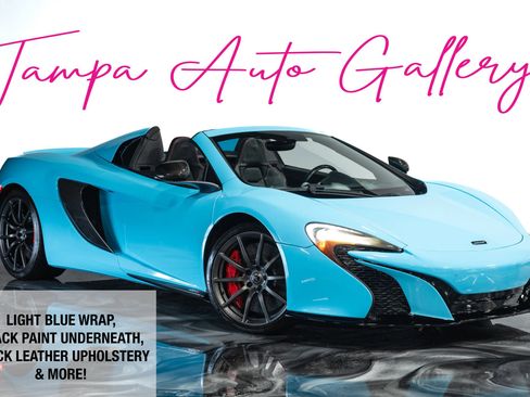 Used 2016 McLaren 650S Spider image 1