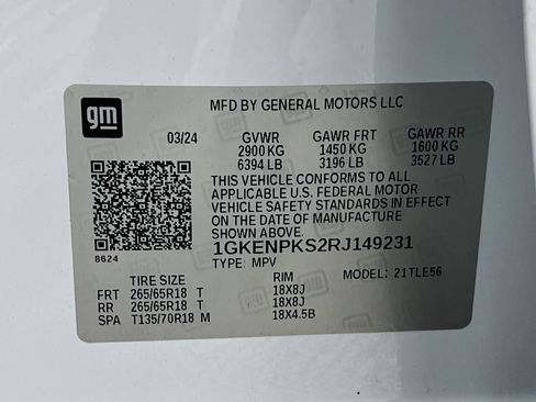 Used 2024 GMC Acadia AT4 w/ Luxury Package AWD/4WD image 28