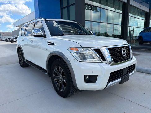 Used 2017 Nissan Armada Platinum w/ Captain Seat Package AWD/4WD image 3