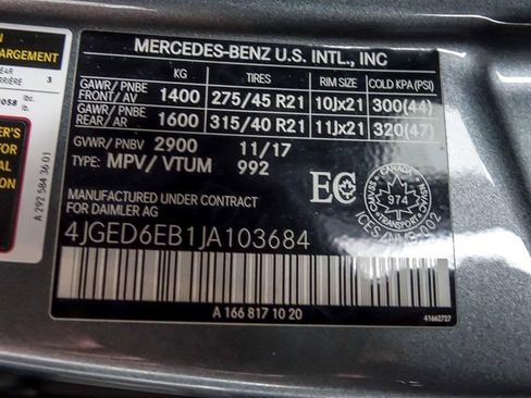 Used 2018 Mercedes-Benz GLE 43 AMG 4MATIC Coupe image 33