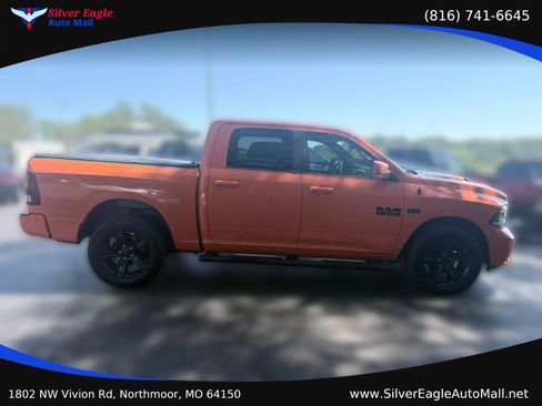 Used 2017 RAM 1500 Sport w/ Ignition Orange Sport Package AWD/4WD image 6