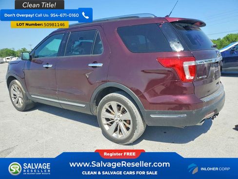 Used 2019 Ford Explorer Limited w/ Ford Safe & Smart Package AWD/4WD image 3
