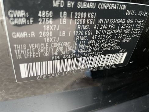 Used 2025 Subaru Outback Onyx Edition image 28