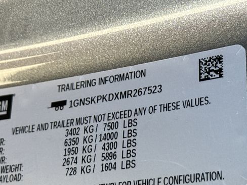 Certified 2021 Chevrolet Tahoe Z71 w/ Luxury Package image 36