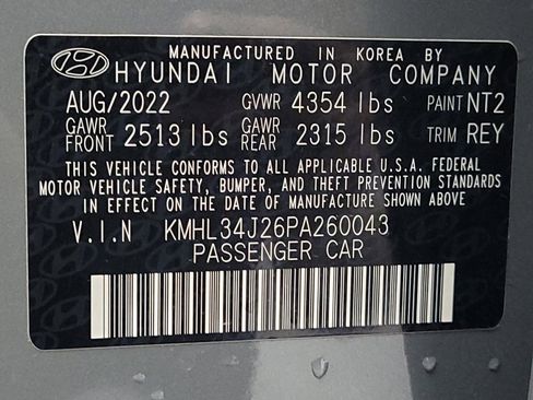 Used 2023 Hyundai Sonata Limited w/ Cargo Package FWD image 33