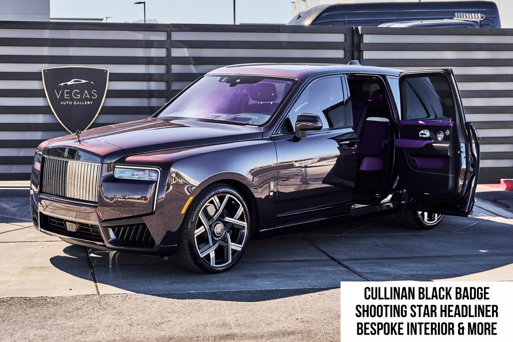 Used 2025 Rolls-Royce Cullinan Black Badge AWD/4WD image 1