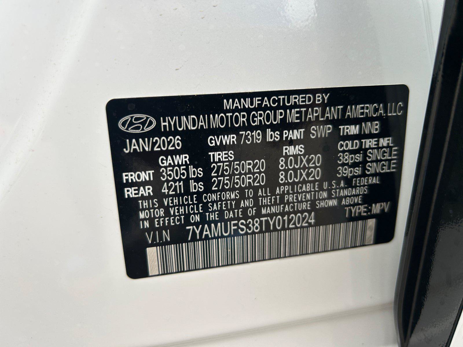 New 2026 Hyundai Ioniq 9 SEL AWD/4WD image 35