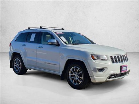 Used 2014 Jeep Grand Cherokee Overland w/ Advanced Technology Group AWD/4WD image 4