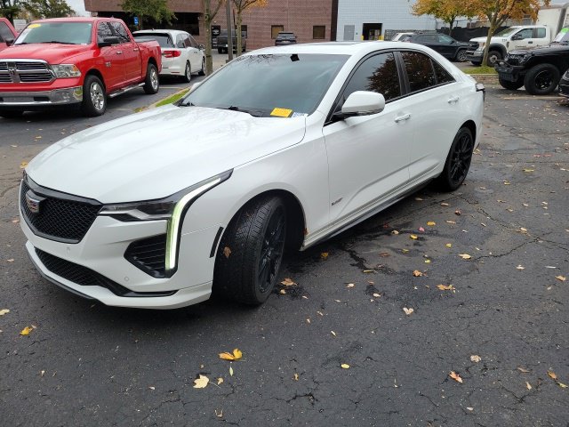 Used 2021 Cadillac CT4 V w/ Technology Package AWD/4WD image 7