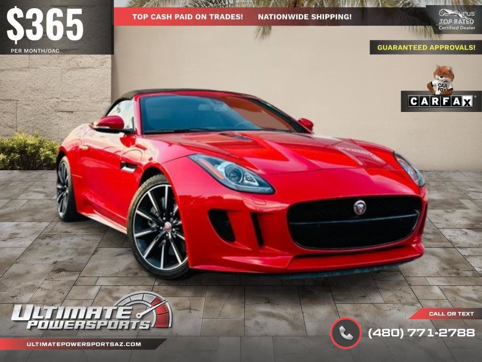 Used 2016 Jaguar F-TYPE Convertible RWD image 1
