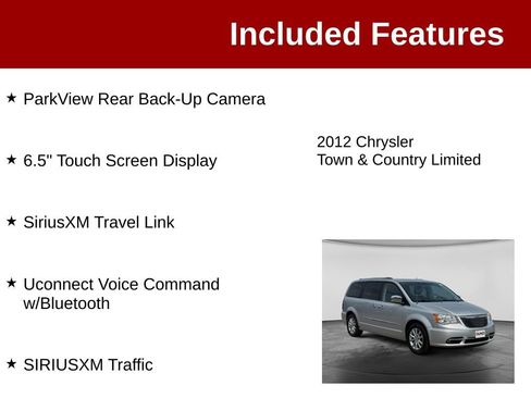 Used 2012 Chrysler Town & Country Limited FWD image 4