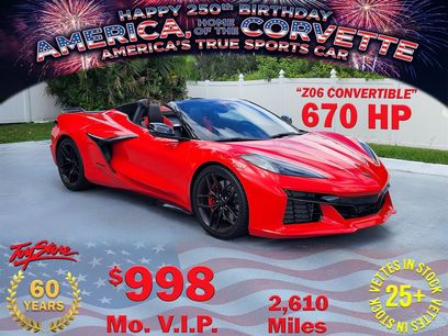Used 2025 Chevrolet Corvette Z06 w/ Stealth Interior Trim Package