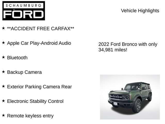 Used 2022 Ford Bronco Big Bend AWD/4WD image 7