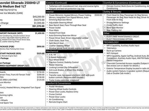 Used 2020 Chevrolet Silverado 2500 LT w/ Fleet Comfort Package AWD/4WD image 33