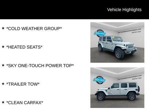Used 2023 Jeep Wrangler Unlimited Sahara w/ Cold Weather Group AWD/4WD image 10