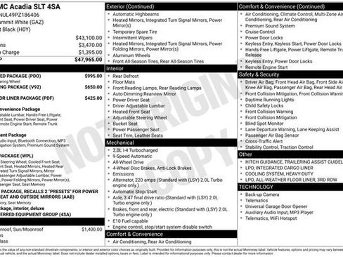 Used 2023 GMC Acadia SLT w/ Preferred Package image 1