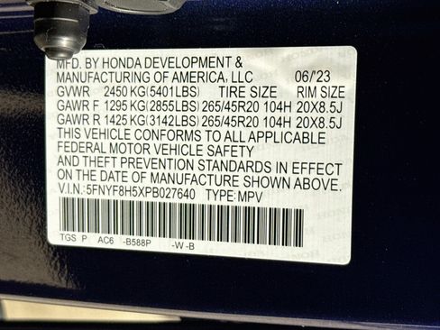 Used 2023 Honda Passport EX-L image 38