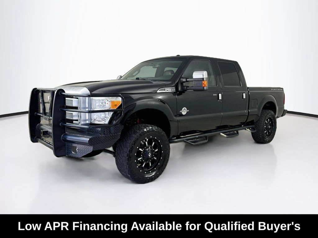 Used 2015 Ford F250 Platinum w/ FX4 Off-Road Package AWD/4WD image 3