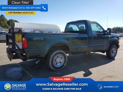 Used 2008 Ford F250 4x4 Regular Cab Super Duty image 4