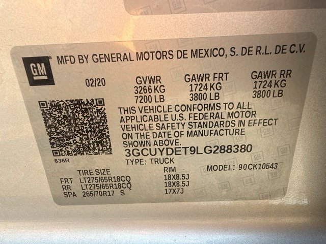 Used 2020 Chevrolet Silverado 1500 LT w/ Texas Edition AWD/4WD image 12
